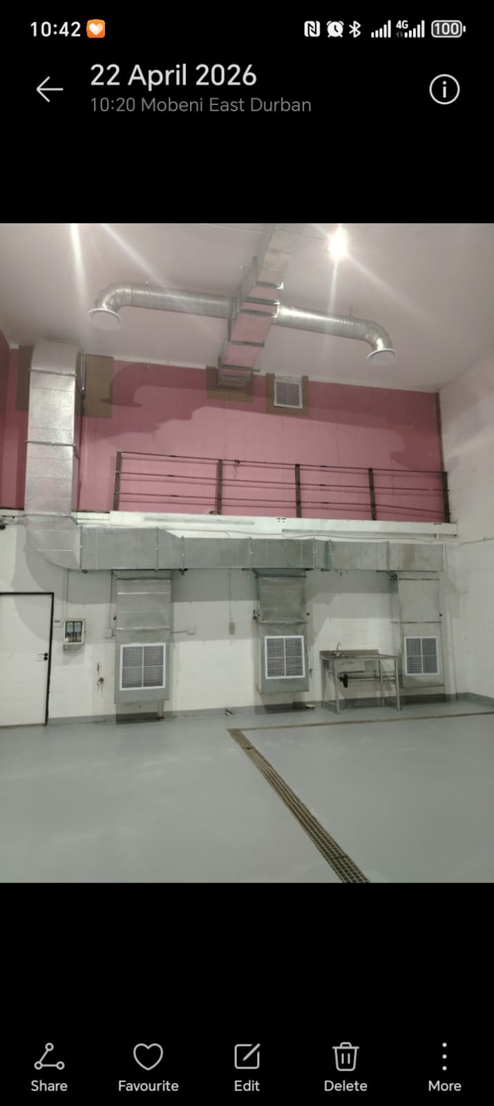 Commercial ducted air conditioning system with wall diffusers by Mshisa Airconditioning